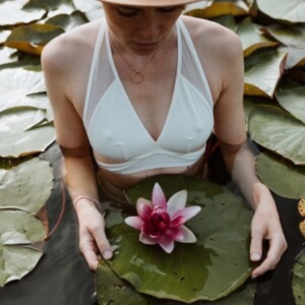 Swimsuit High Waisted Bandeau Bikini Sustainable Clothing by Pixie Wont Play
